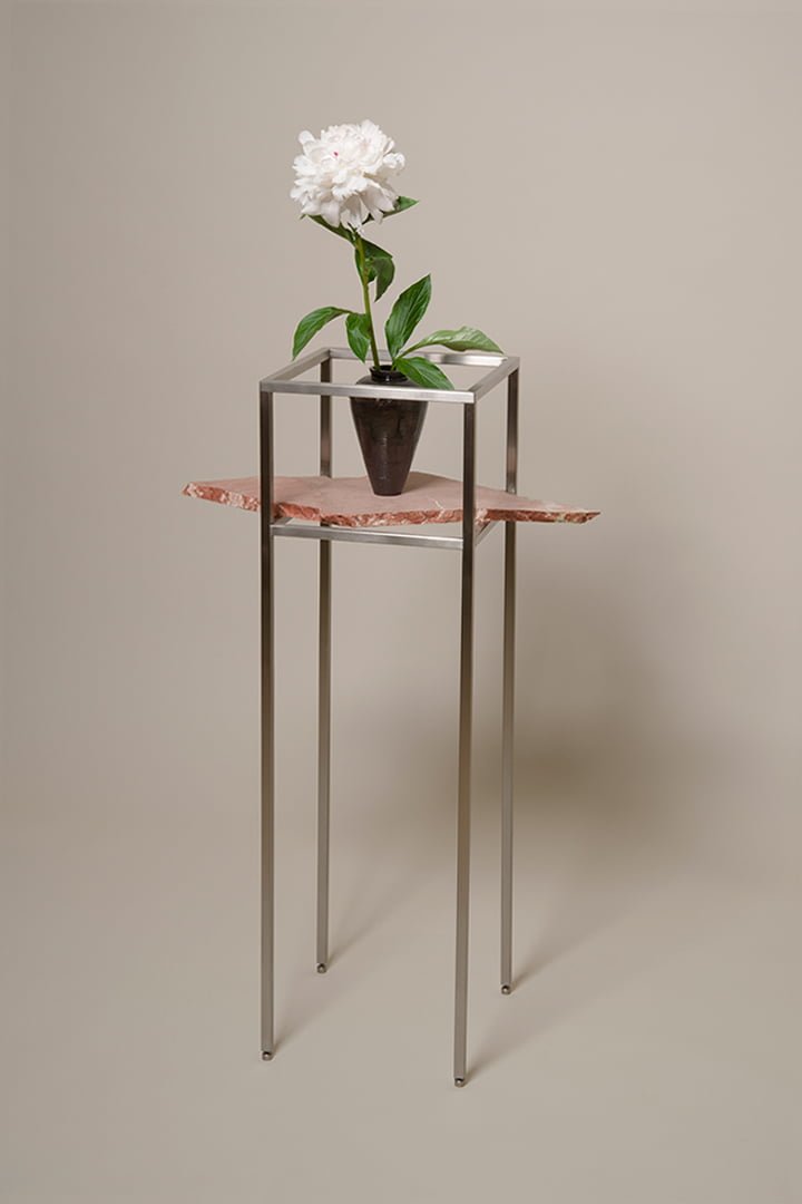 Stainless-Steel-Marble-Side-Table-Contemporary-Collectible-Design