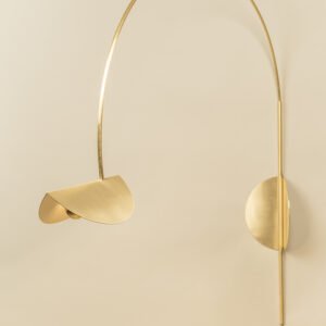Wall Lamp Sconce in Brushed Brass