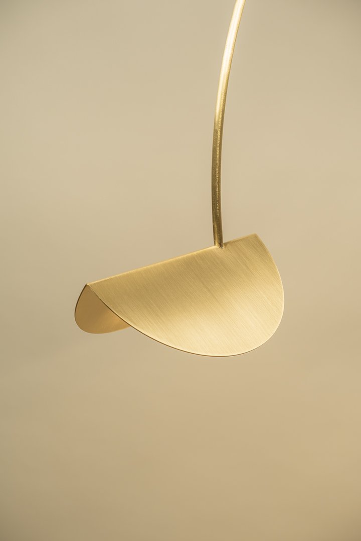 Wall Lamp Sconce in Brushed Brass