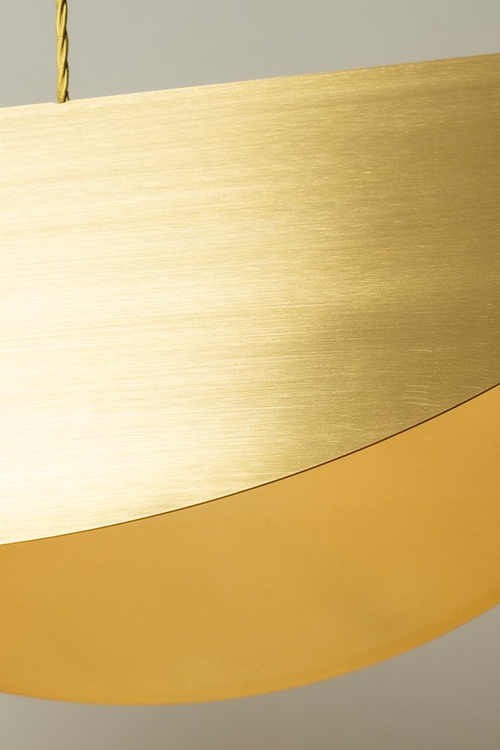 Brass Hanging Lamp Texture