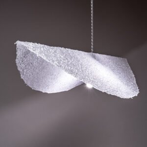 Vesica Pate De Verre Pendant Light